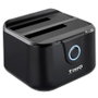 TooQ TQDS-802B Docking Station USB 3.0 para Discos Duros HDD/SSD 2.5" y 3.5" hasta 8TB con Clonación